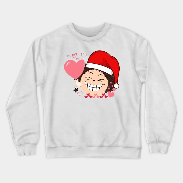 Cute Christmas Crewneck Sweatshirt by Nano-none